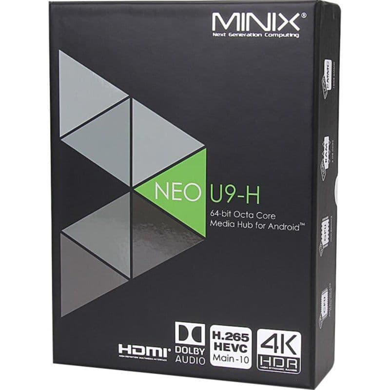 Minix Neo U9-H Android Mini PC (A53) 8 x 2 GHz 2 GB Android 6.0.1 Marshmallow 4K Player 64 bits